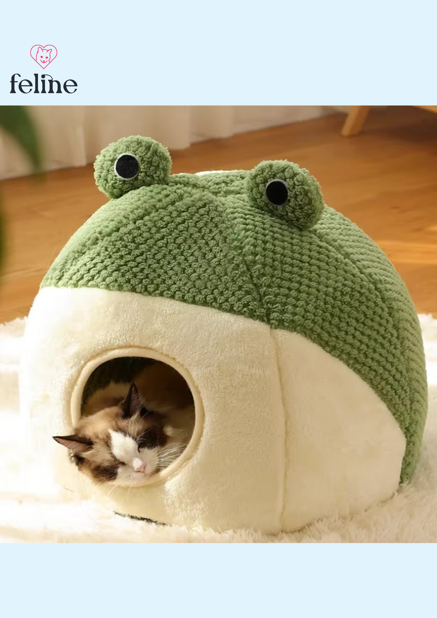 Panier en forme de grenouille - MyFeline