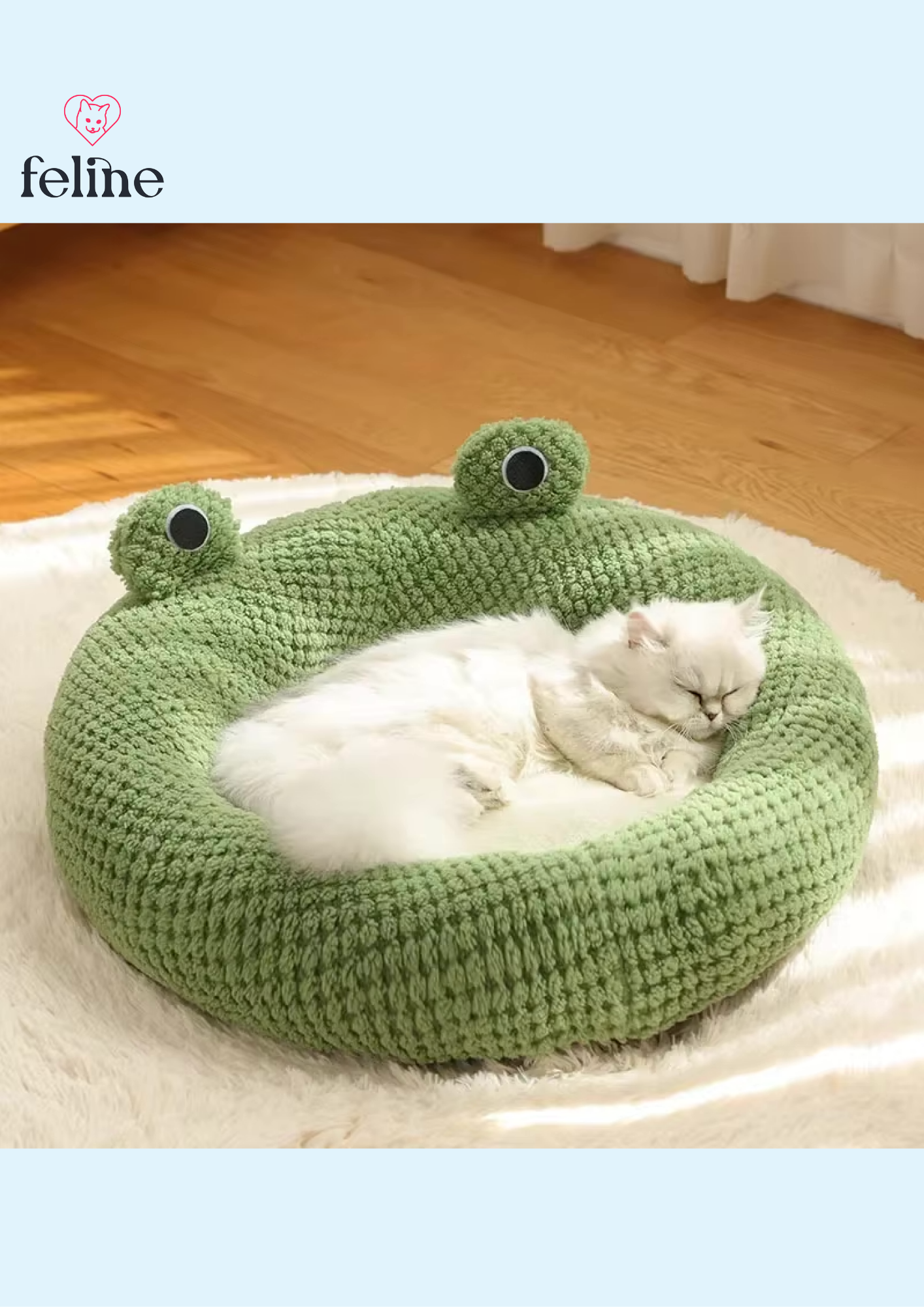 Panier en forme de grenouille - MyFeline