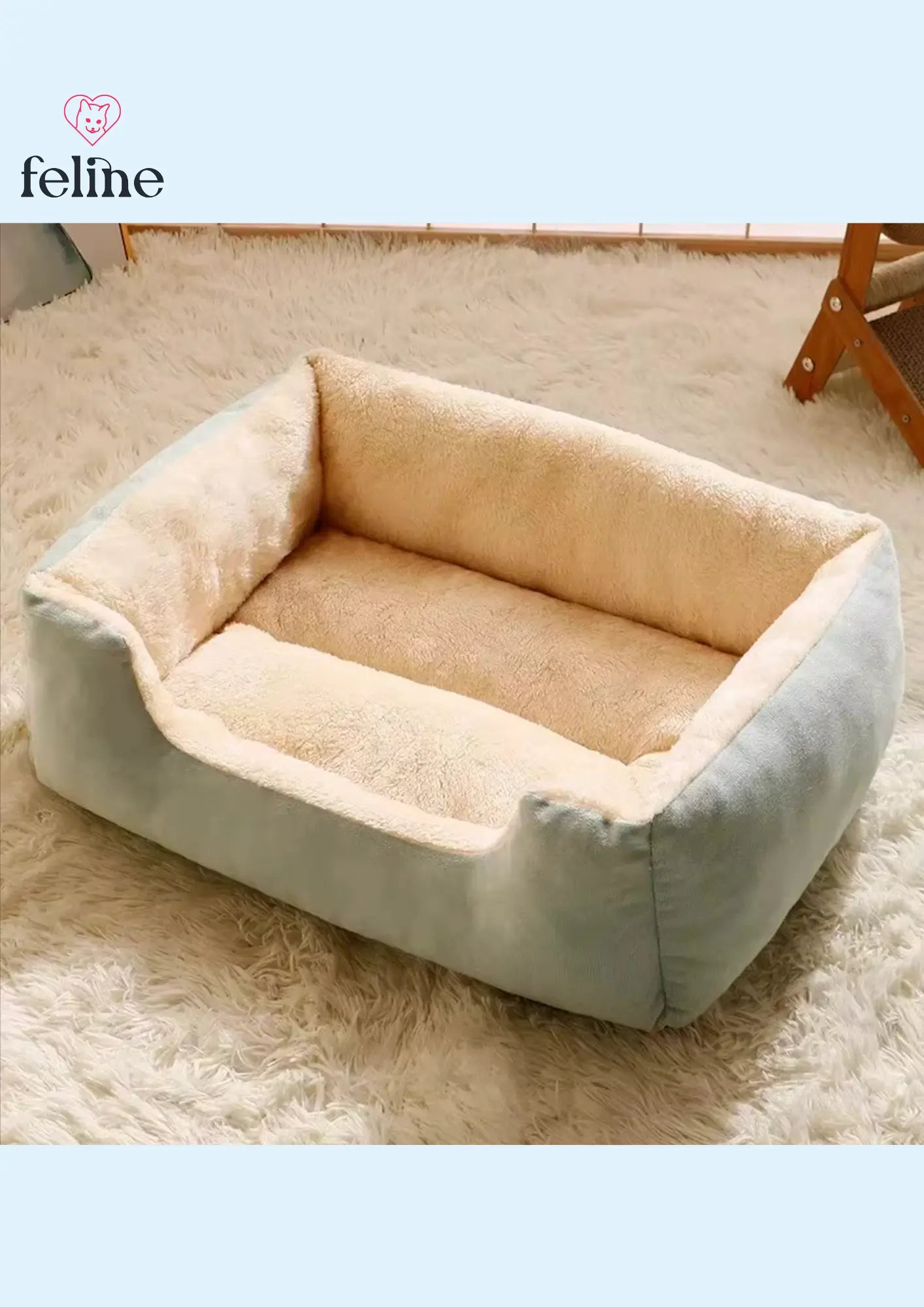 Panier moelleux pour chat (5 tailles) - MyFeline