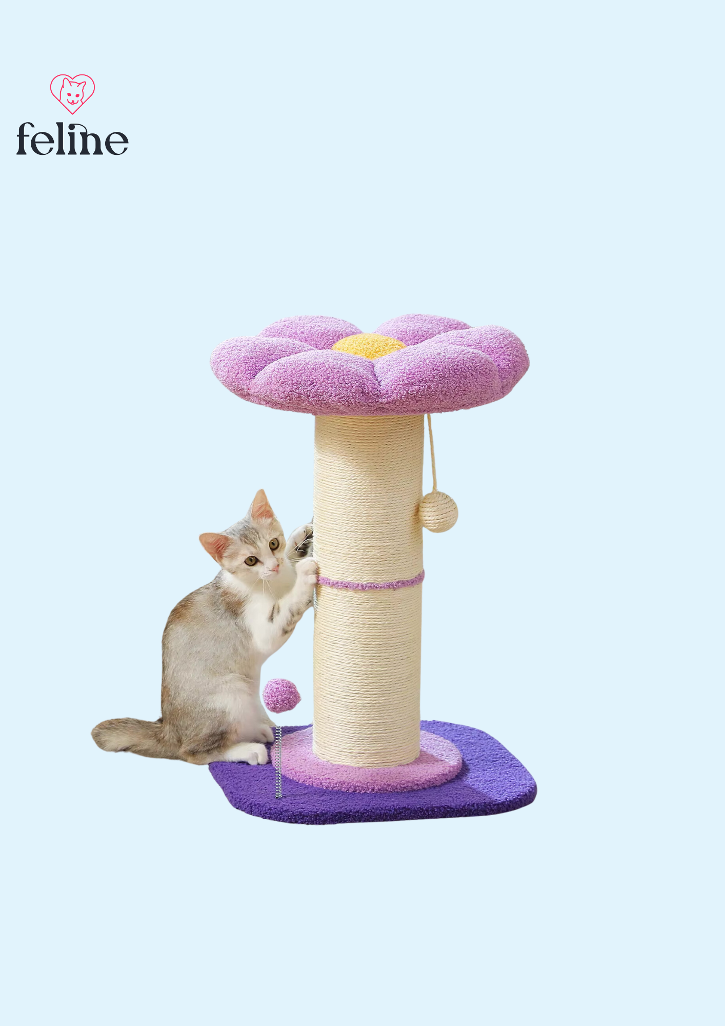 Arbre à chat fleuri - MyFeline
