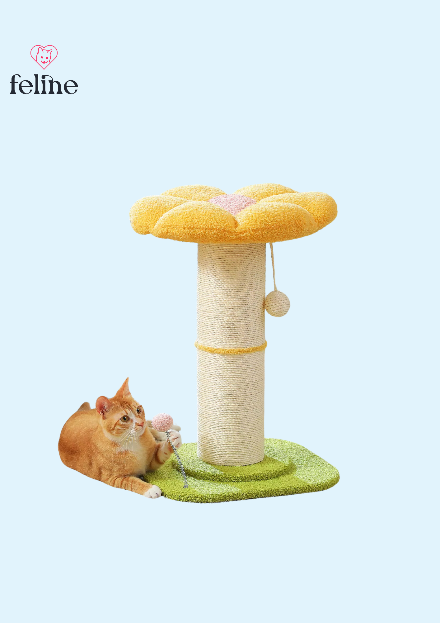 Arbre à chat fleuri - MyFeline