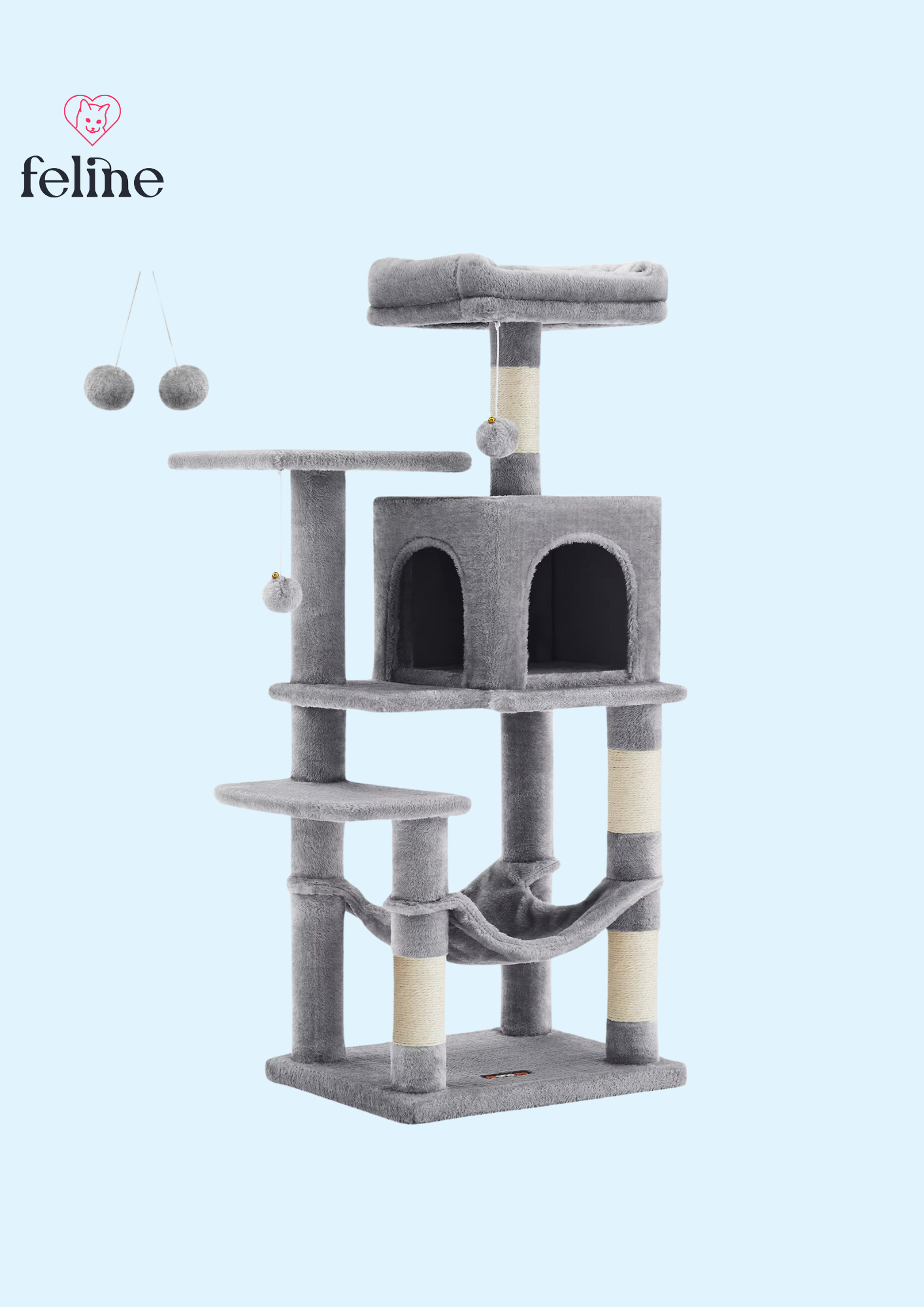 Arbre à chat multi-niveaux - MyFeline