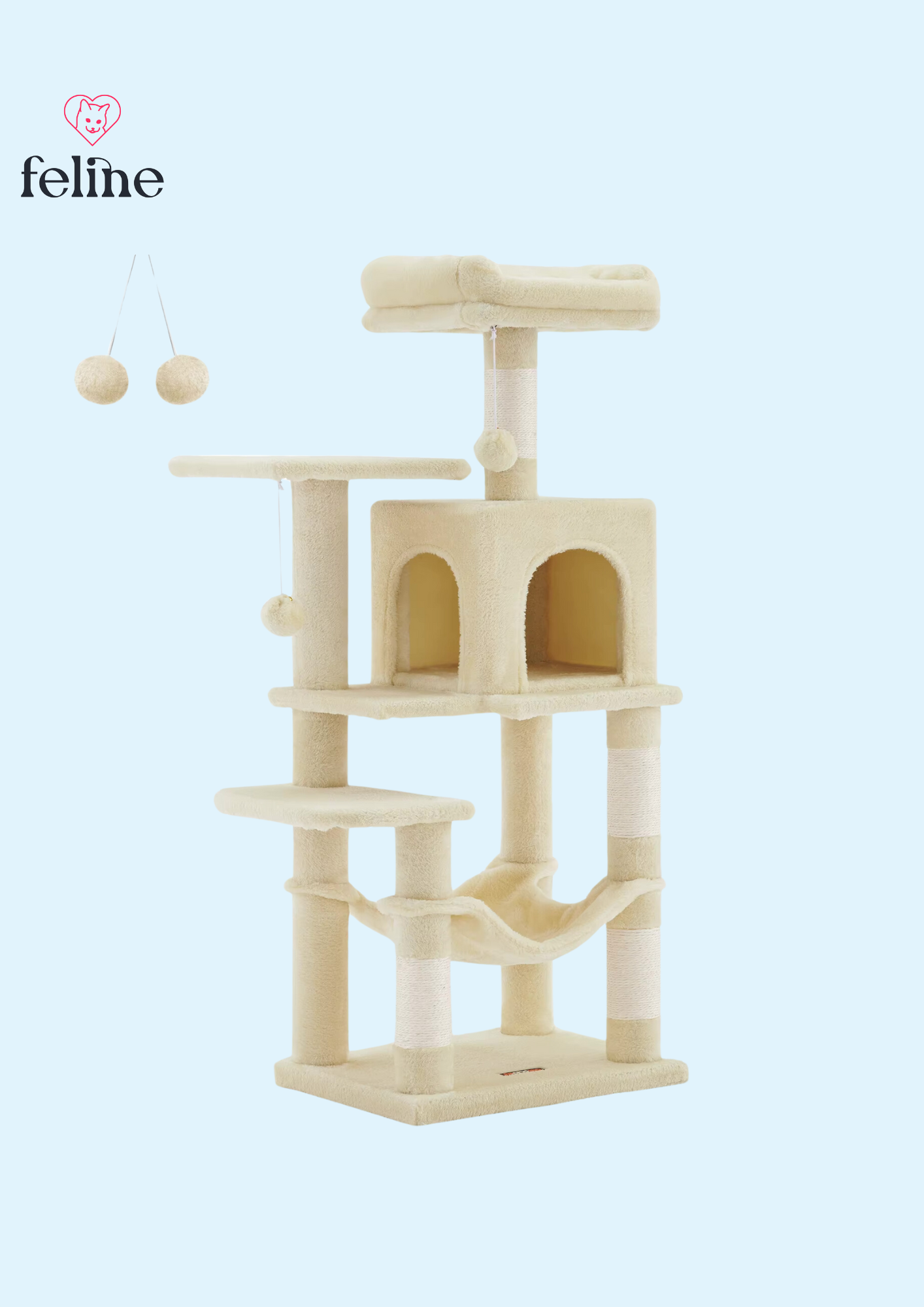 Arbre à chat multi-niveaux - MyFeline