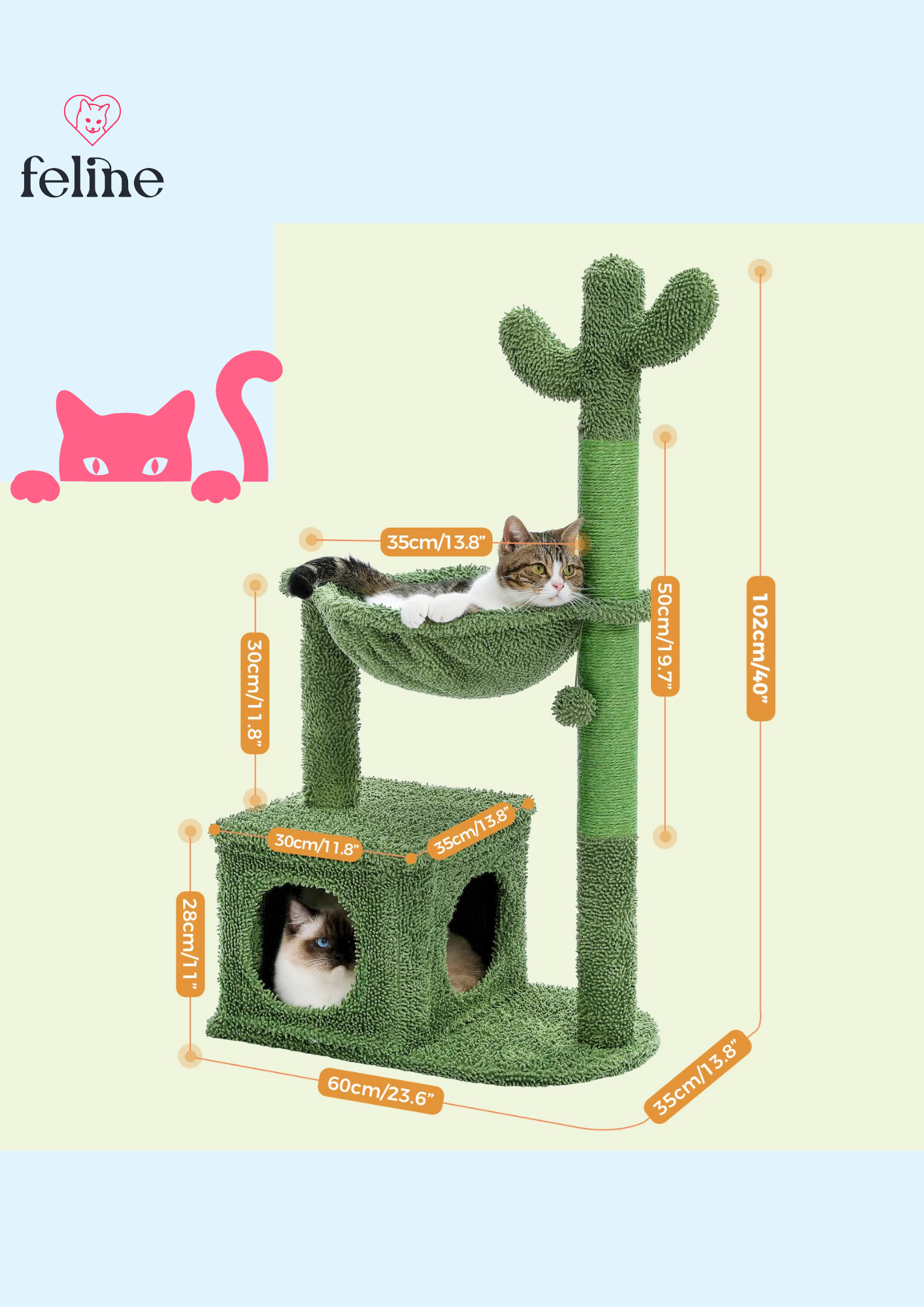 Arbre à chat cactus - MyFeline