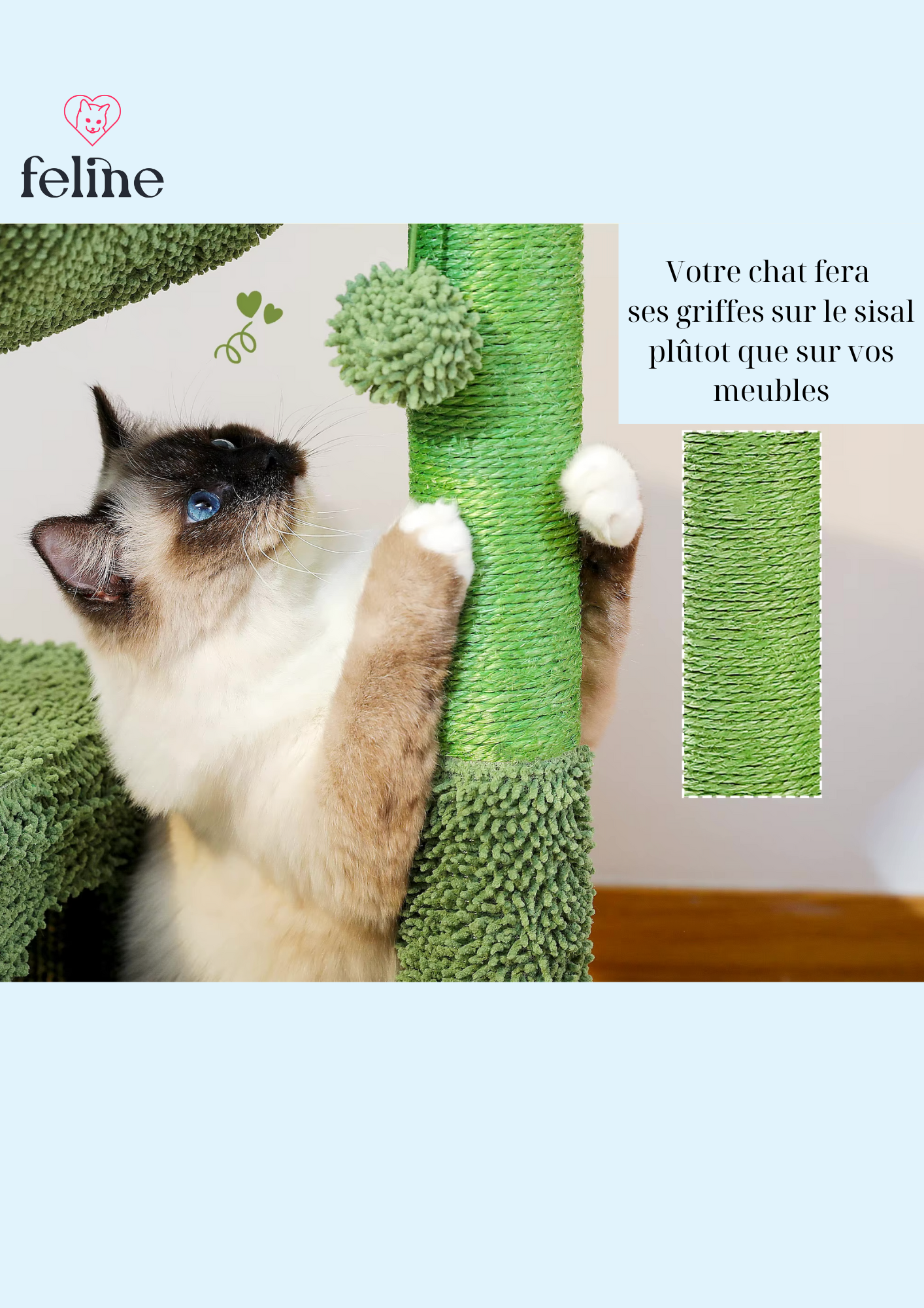 Arbre à chat cactus - MyFeline