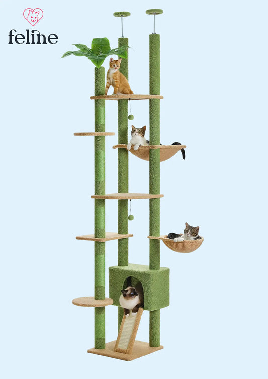 Grand arbre à chat réglable en hauteur - MyFeline