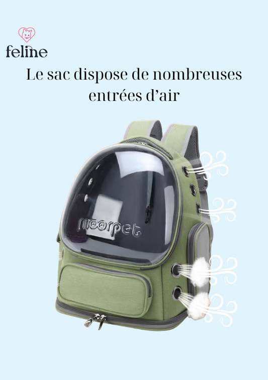 Sac à dos de transport pour chats - MyFeline