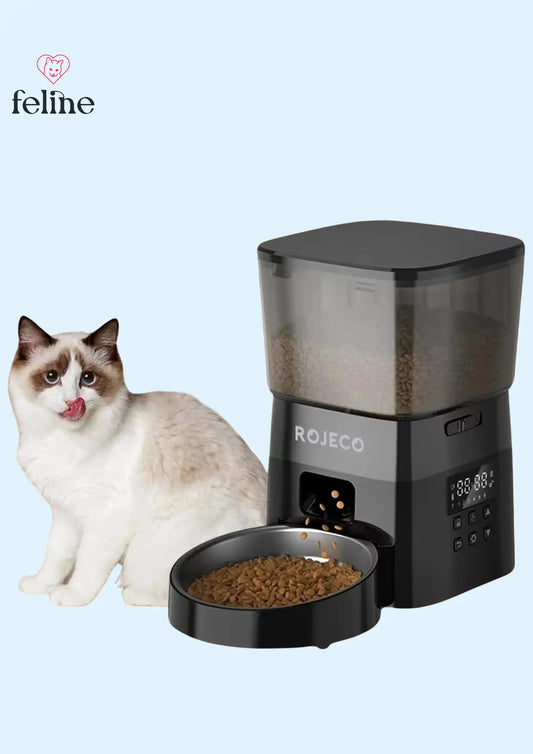 Distributeur automatique de croquettes pour chat - MyFeline