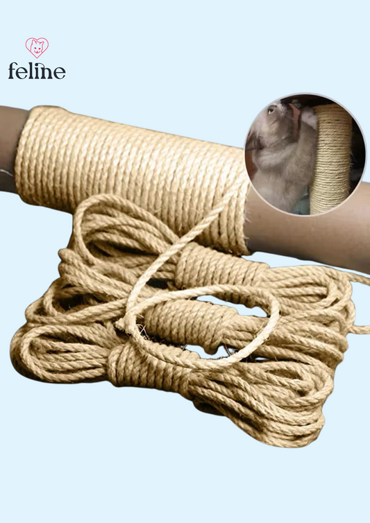 Corde sisal naturelle 10M – Rénovation arbre à chat et DIY