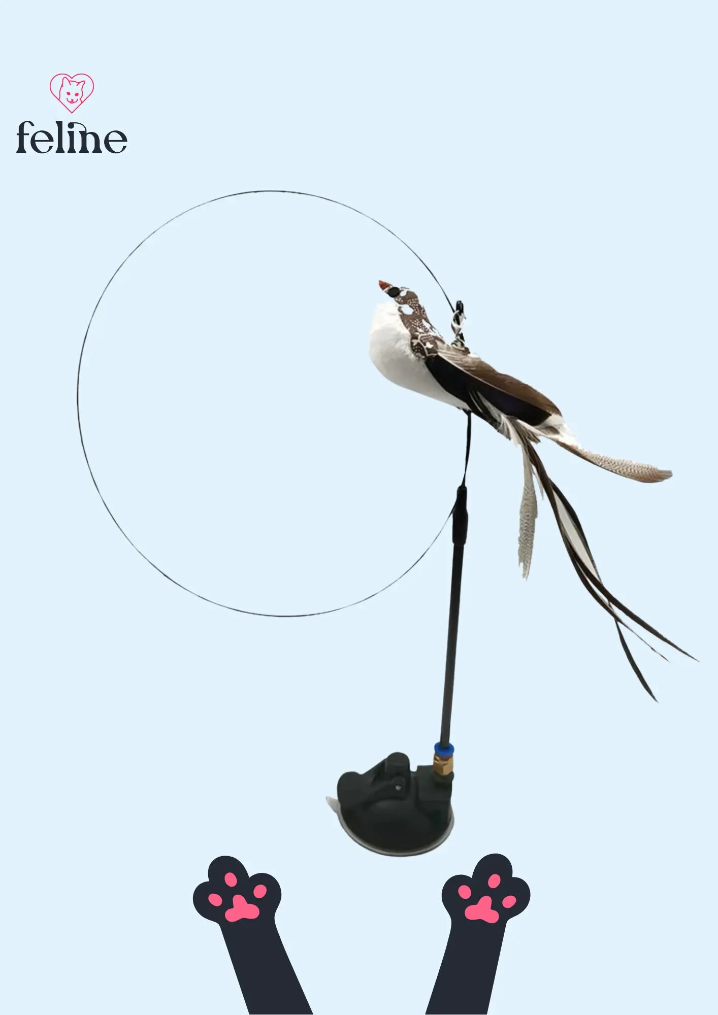 Bâton de stimulation flexible pour chat - MyFeline