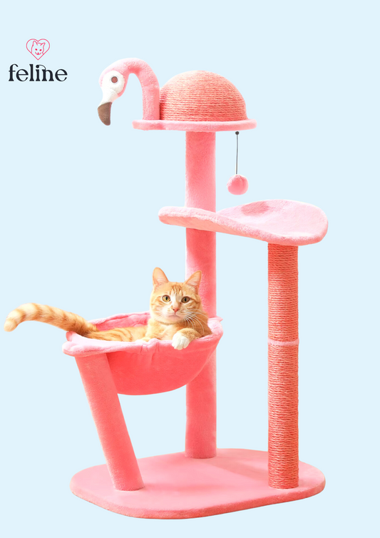 Arbre à chat flamant rose - MyFeline
